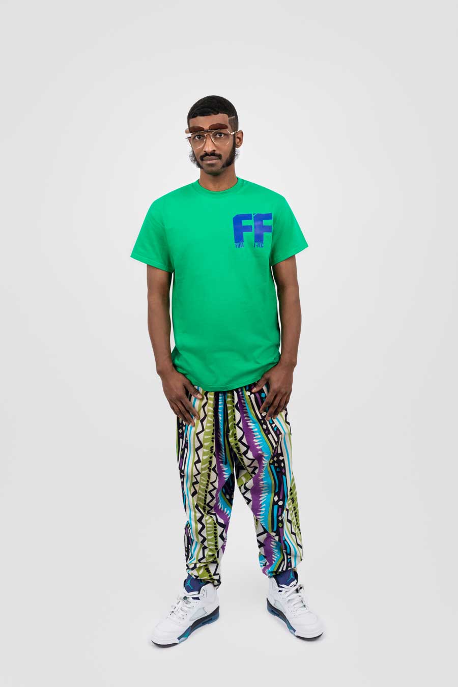 FullFec black cotton t shirt for men